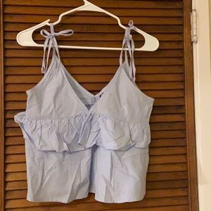 Light blue tank top